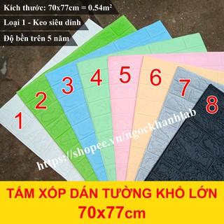 Xốp dán tường giả gạch 3D - Khổ 70x77