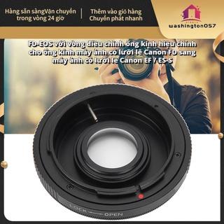 Có thể bán buôn Bộ chuyển đổi ngàm ống kính FD ‑ EOS cho Canon EF / S Thân máy ảnh Washington057 Hàng giao ngay