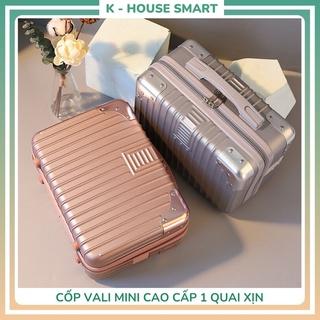 Cốp vali đựng đồ trang điểm du lịch cao cấp, hộp vali mini đựng mỹ phẩm cá nhân K-House Smart