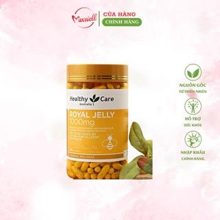 Sữa ong chúa Healthy Care Royal Jelly 1000mg 365 viên chống lão hóa tăng hormone nữ maxwell68