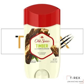 [FREESHIP] Lăn Sáp Khử Mùi Old Spice TIMBER ANTI PERSPIRANT 73g (Sáp Trắng)