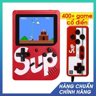 Máy chơi game 4 nút cầm tay 400IN1 Game Sup, 400 game cổ điển, kết nối với TV, lựa chọn thêm tay cầm tiện dụng