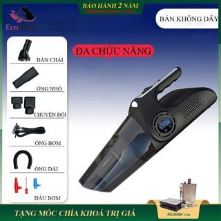 Máy Hút Bụi Oto Đa Năng, Sử Dụng Cho Gia Đình, Trên Xe Oto, Lực Hút Khỏe, Bơm Hơi Kiểm Tra Áp Suất Lốp, Bảo Hành 2 Năm