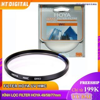 Kính Lọc Filter Hoya 49mm 58mm 77mm Chống UV HMC