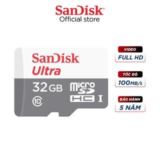 Thẻ nhớ SanDisk 128GB - 64GB - 32GB - 16GB micro SD Ultra Class 10 chính hãng