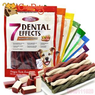 Xương gặm cho chó xương 7 Dental Gói 160g gặm sạch răng thơm miệng cho cún - Cutepets