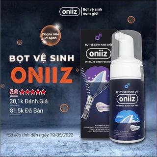 [Bạn mới nhập COSHBM -50% đơn 0Đ] Bọt vệ sinh nam giới Oniiz Dung dịch tạo bọt 100ml