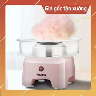 MÁY LÀM KẸO BÔNG GÒN NORYONG CHÍNH HÃNG  MINI TIỆN LỢI THÔNG MINH - Tặng kèm đường, que làm kẹo bông