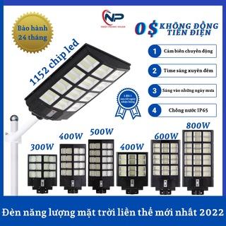 Quà100k Đèn Năng Lượng Mặt Trời sân vườn shopnhatphong Đèn Đường liền thể kép 500W,400W,300W,Cảm Biến Chuyển Động,BH2năm