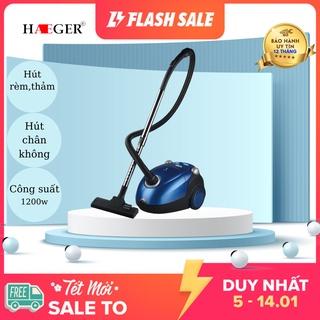 Máy hút bụi cầm tay,hút bụi gia đình Haeger - 1200W, Máy Hút Bụi Xuất Khẩu sang CHÂU ÂU. Bảo hành 12 tháng