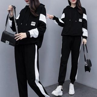 Bộ Quần áo thu đông nam nữ UNIFUN mã KCD P dáng thể dục thể thao hàn quốc đẹp bao gồm áo khoác hoodie và quần jogger