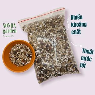 Đất trồng sen đá, xương rồng SONDA Garden (1kg) chuẩn dân chơi