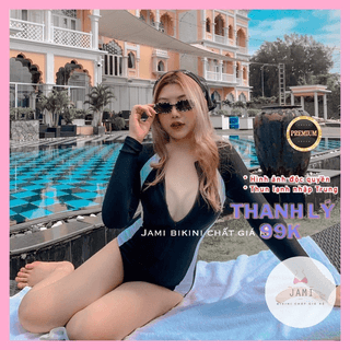 BIKINI MỘT MẢNH LIỀN THÂN BODY SUIT SỌC TRẮNG TAY DÀI DÂY KÉO SEXY CHẤT LƯỢNG CAO CÁP -  JAMI- MOM77