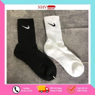 Tất nike cao cổ nam nữ thể thao cao cấp, vớ dệt kim NC1