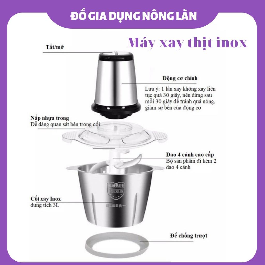 Các thành phần của máy xay sinh tố là gì?