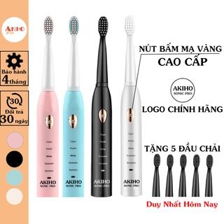 Bàn chải điện AKIHO Sonic X8 Pro đánh răng tự động 5 chế độ bản nâng cấp