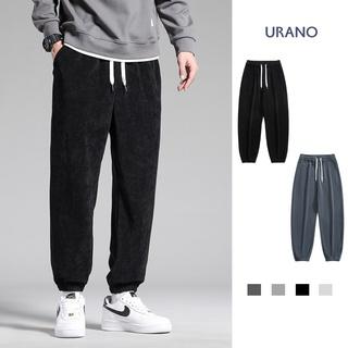 Quần jogger chất liệu nhung tăm Urano, quần dáng nam nữ UNISEX len tăm mồm mại dễ phối đồi với 4 màu cơ bản