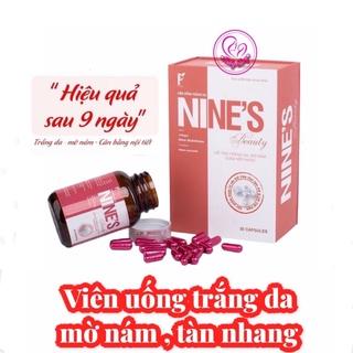 [Chính hãng] Viên uống trắng da Nine’s mờ nám tàn nhang, toàn thân trắng mịn