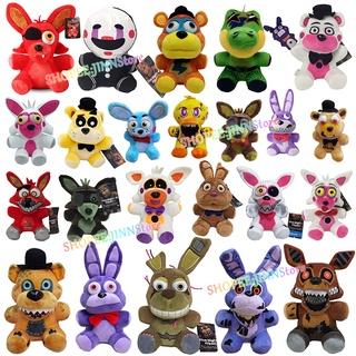 JINN Five Nights at Freddy nhồi bông Động vật sang trọng Quà tặng cho trẻ em FNAF Búp bê Gấu Foxy Thỏ Bonnie Chica Tất cả các nhân vật Búp bê