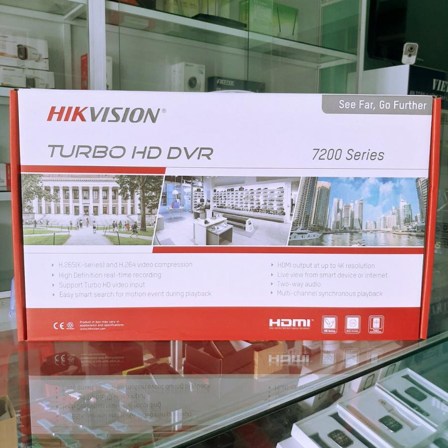 Đầu ghi hình 8 kênh Hikvision có khả năng xem qua mạng không?