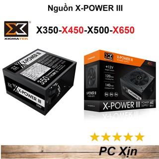 Nguồn máy tính XIGMATEK X-POWER III X350 X450 X500 X550 X650 Chính Hãng