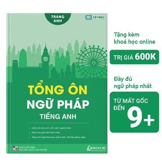 Sách Tổng ôn ngữ pháp Tiếng anh cô Trang Anh bản mới nhất Moonbook