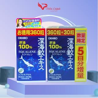 Viên uống sụn vi cá mập Squalene Orihio 360 viên