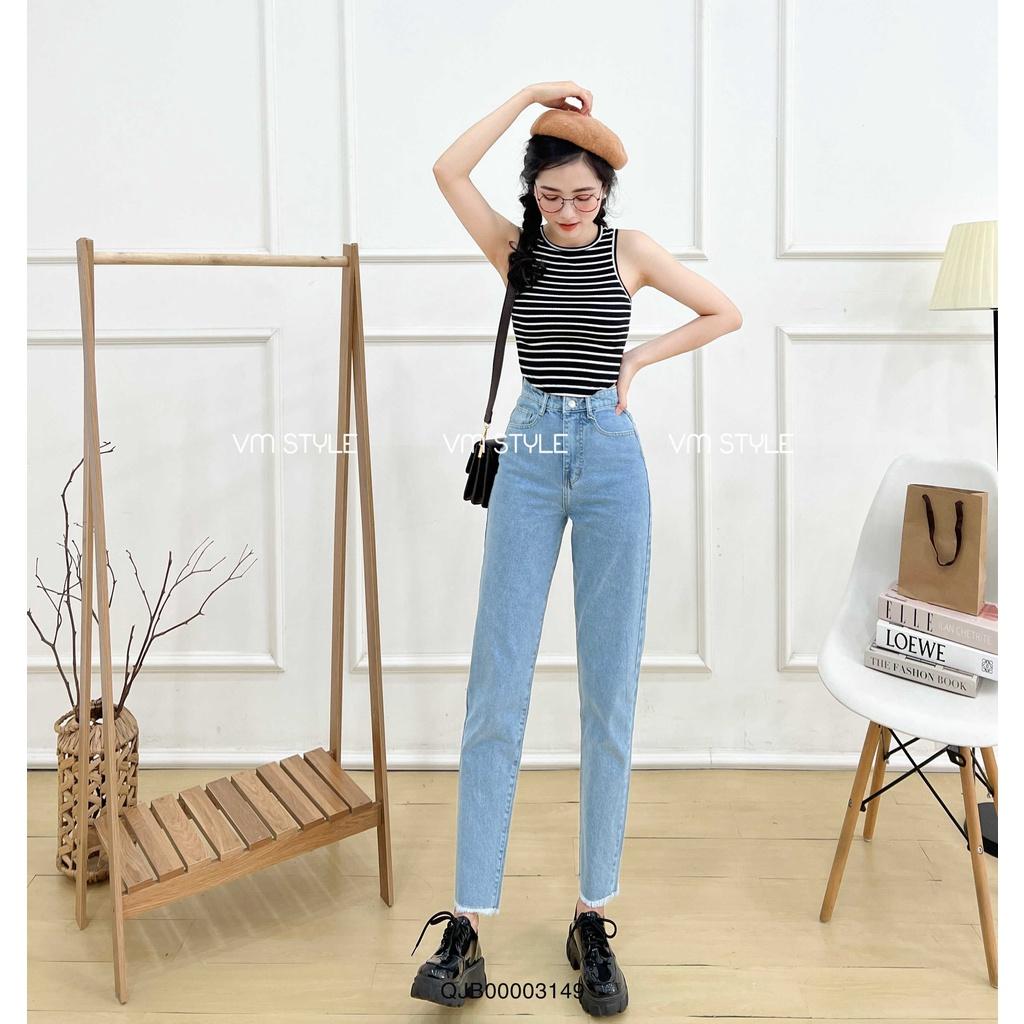 Quần baggy jean nữ được làm từ những chất liệu nào?