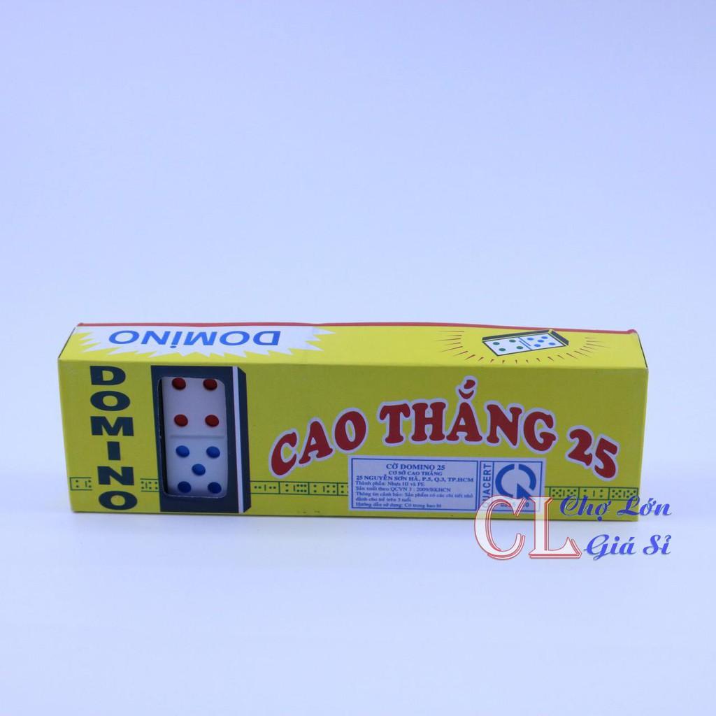 Bộ cờ domino trong hộp đồ chơi có thể chơi được mấy người?