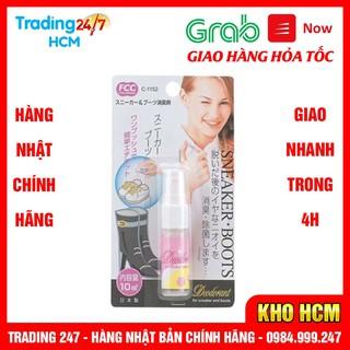 [Hỏa tốc HCM] Chai xịt khử mùi giày mini bỏ tú Sanada loại bỏ mùi hôi, không gây bí chân Nhật Bản