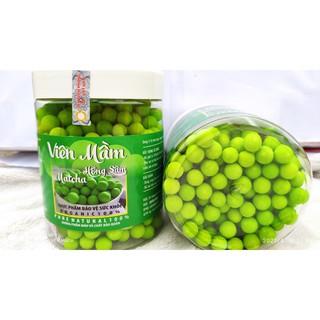 Viên Mầm Đậu Nành Nở Ngực, Đẹp Da, Tăng Sinh Lý Nữ,  Viên Mầm Hồng Sâm Matcha có Chứng Nhận An Toàn Thực Phẩm