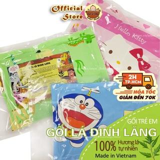 Gối đinh lăng cho bé sơ sinh và trẻ em vỏ cotton Thắng Lợi