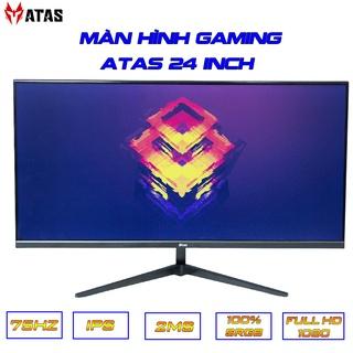 Màn Hình Máy Tính Gaming ATAS 24 Inch – Full HD 1080 Tấm nền IPS Tần số quét 75HZ