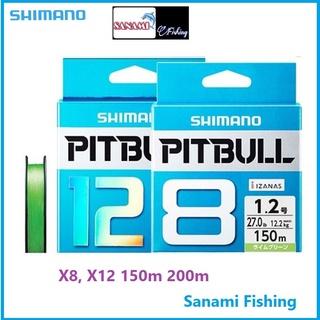 Dây Dù Câu Cá PE Pitbull X12 Siêu Căng, Độ Bền Cao DDC01 - Sanami Fishing