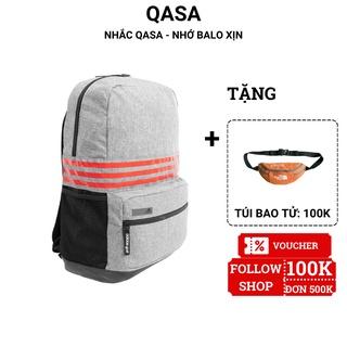 Balo laptop thời trang nam nữ QASA thể thao unisex đi học đi làm du lịch chống nước