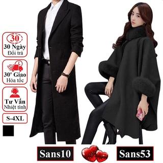 Áo khoác dạ nữ Sans53 áo dạ cặp đôi couple nam nữ