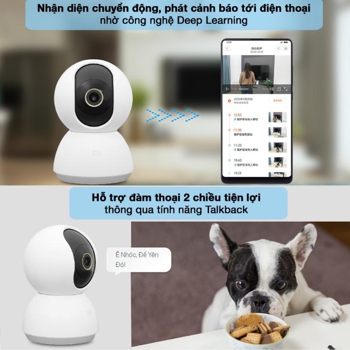 Camera IP Xiaomi độ có khả năng lưu trữ dữ liệu và chế độ báo động khi phát hiện chuyển động không?