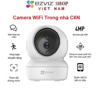 [Mã ELMALL5 giảm 5% đơn 300K] Camera WiFi Trong Nhà EZVIZ C6N 2MP 1080P / 4MP 2K - Xoay 360 , Đàm thoại 2 chiều