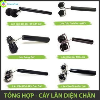 Tổng Hợp Cây Lăn Đơn Đôi Lớn - Dụng cụ diện chẩn Massage EDEP (Mát Xa Cổ Vai Gáy, Giảm Đau Mỏi, Căng Thẳng, Stress)