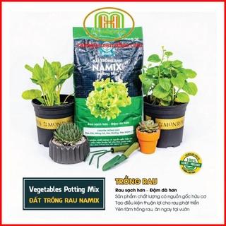 Đất namix potting trồng rau sạch hữu cơ cao cấp 20dm3 khoảng 15kg