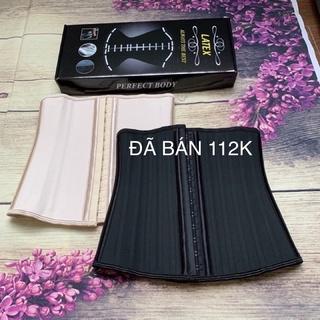 [LOẠI XƯƠNG TO BỀN+BẢO HÀNH 2 NĂM] Đai Nịt Bụng Latex 25 Xương gen nịt bụng Nhập Khẩu.