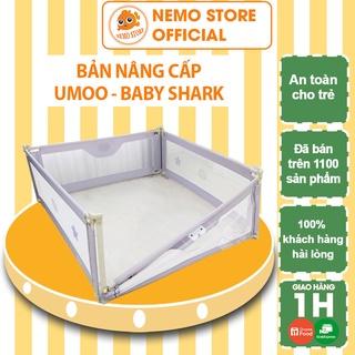 Thanh chắn giường cho bé BABY SHARK nâng cấp kiêm quây cũi 1m6 1m8 2m 2m2