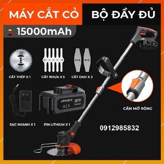 Máy cắt cỏ pin tỉa cành cầm tay LAPUSEN pin khủng 10 cell,Máy cắt cỏ gd 2 pin.Tặng kèm 8 lưỡi - bh 12 tháng