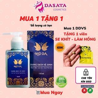 Dung Dịch Vệ Sinh Phụ Nữ Nữ Oa 110ml Hết Ngứa Cô Bé 2 Tuần Làm Sạch Se Khít Làm Hồng Vùng Kín Thơm Tho Khô Thoáng DASATA