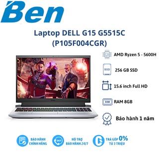 Laptop gaming DELL G15 G5515C/ Xám bạc/ AMD R5 - 5600H/ RAM 8GB/ RTX 3050 4GB/ 15.6"FHD 120Hz