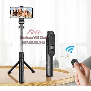 Phụ kiện chụp ảnh gậy chụp hình tự sướng selfie remote bluetooth có chân đế đỡ điện thoại chụp ảnh từ xa GD95