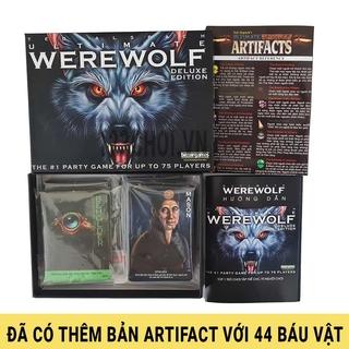 Bộ bài Ma sói 78 thẻ Việt hóa bản mới game nhập vai, Werewolf Ultimate Deluxe Tiếng Việt Boardgame Mới [GIÁ RẺ VÔ ĐỊCH]