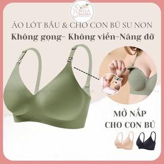 Áo Lót Bầu Áo Ngực Cho Con Bú Su Non Không Gọng Không Viền Mỏng Mềm Nhẹ Thấm Hút Rất Tốt -tm03