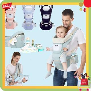 Địu Em Bé 6 Tư Thế Có Đỡ Cổ Chống Gù Cho Bé Điệu Trẻ Em Chất Vải Cotton Mềm Mịn Tiện Lợi Cho Gia Đình