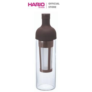 [Mã BMLT100 giảm đến 100K] Bình pha cà phê Cold Brew HARIO 650ml (Nâu) - Filter-in Coffee Bottle FIC-70-CBR